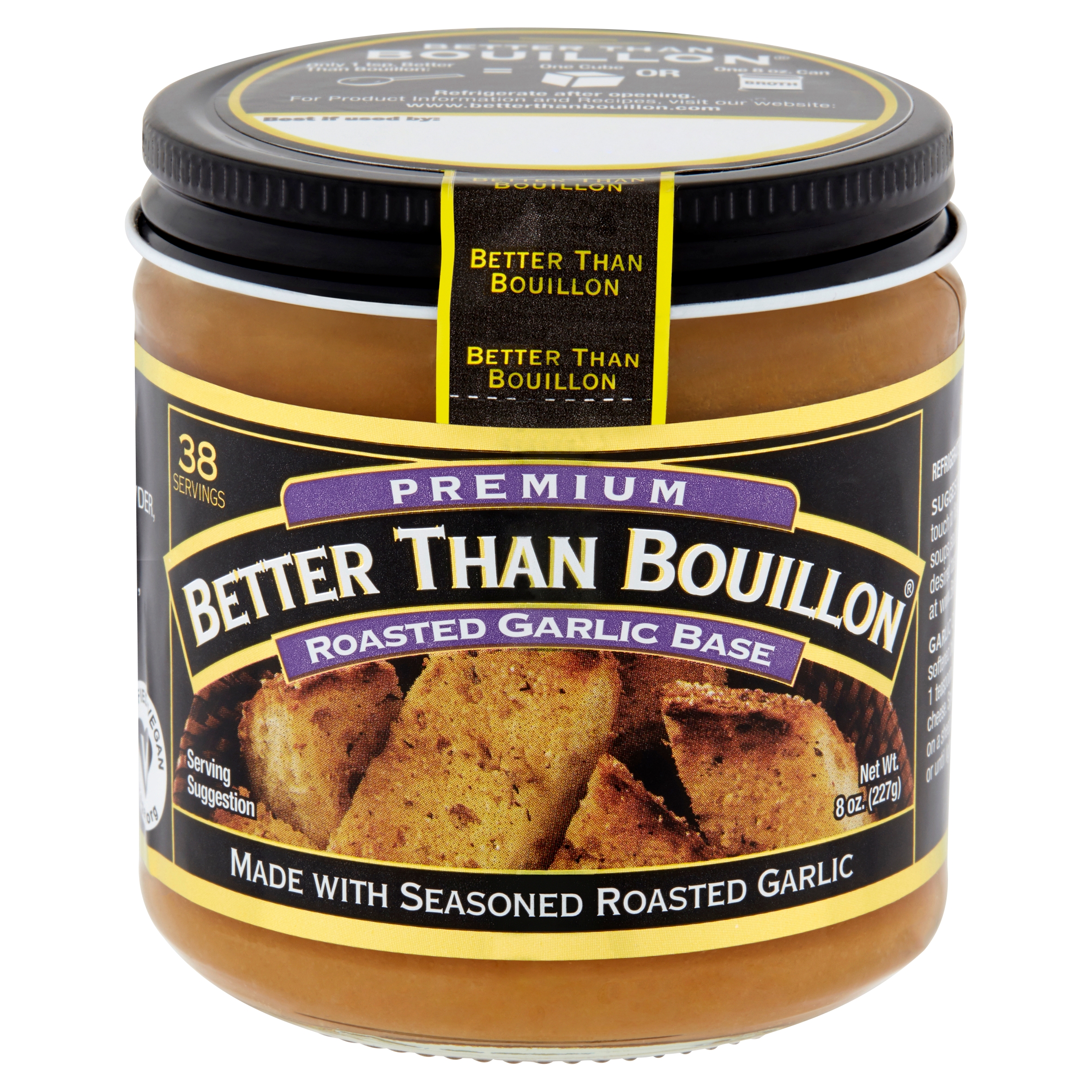Better Than Bouillon Premium Roasted Garlic Base, 8 oz - Walmart.com ...
