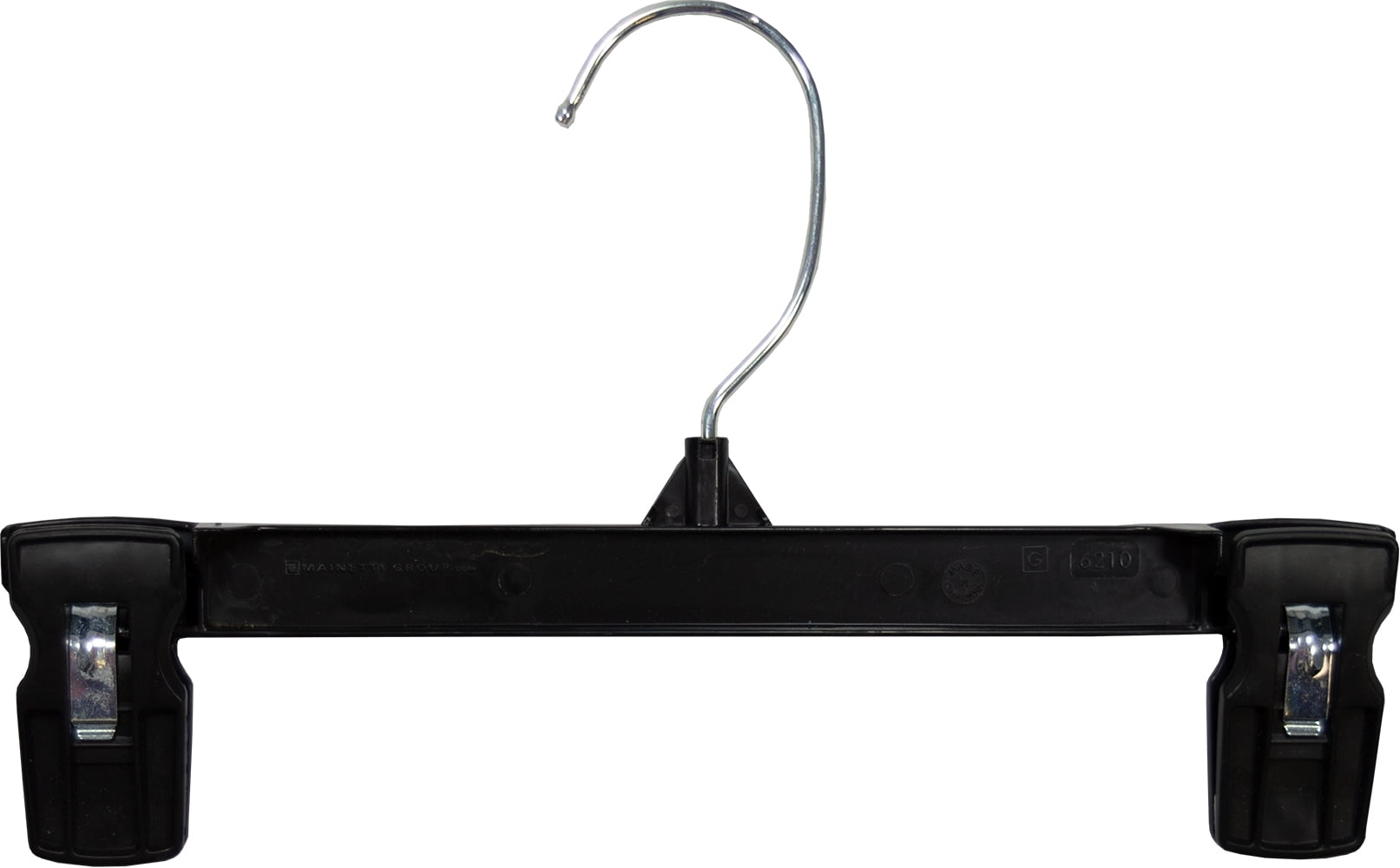 Recycled Black Plastic Bottom Hanger, (Box of 200) 10 Inch I Beam Pant