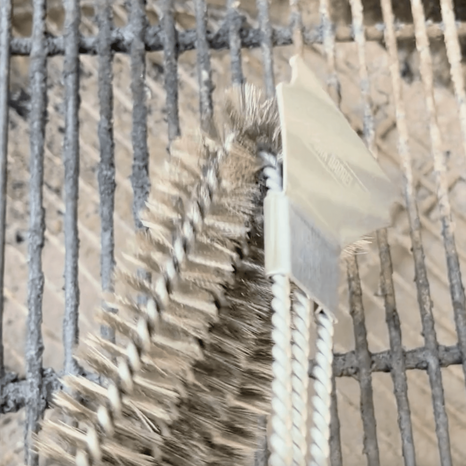 Pork Barrel BBQ Heavy Duty Grill Brush for Outdoor Grill - 3-in-1 Stainless Steel Wire Brush, Scraper & Grill Cleaner