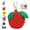 Apple, variant on Mini Coin Keybag, Fruit Coin Purse Keychain, Purse Charms for handbags, Mini Cute Fruit Charm Leather Zipper for Wallet, Bag and Handbag Decor for Women