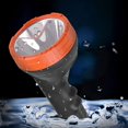 thumbnail image 3 of Linterna impermeable, linterna XHP50 tipo C, linterna recargable, linterna para exteriores, muy recomendada（Naranja）, 3 of 5