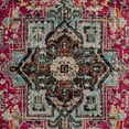 thumbnail image 4 of SAFAVIEH Monaco Maryam Traditional Area Rug, Fuchsia/Grey, 8' x 10', 4 of 5