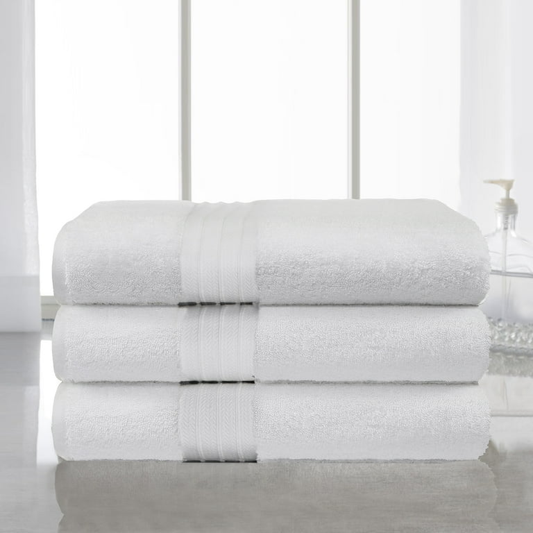4-Piece Bath Towels Set for Bathroom, Spa & Hotel Quality | 100% Cotton  Turkish Towels | Absorbent, Soft, and Eco-Friendly (Grey)