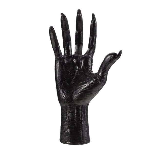 Adorno de mano de resina para decoración de dedos, mano de bruja, artesanía de escritorio