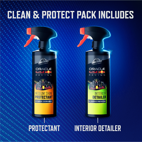 Armor All Podium Series Clean & Protect Detailing Car Cleaning Kit Developed with Oracle Red Bull Racing, 2-Piece Bundle