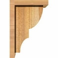 thumbnail image 3 of 8"W x 8"D x 12"H Ridgewood Rough Sawn Corbel w/Backplate, Western Red Cedar, 3 of 9