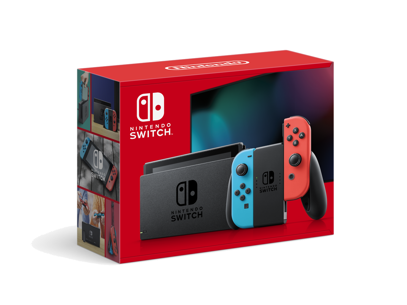 Nintendo Switch, Neon Blue & Neon Red Joy-Con