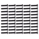 thumbnail image 2 of 50 Uds DIN 7985 tornillo de máquina de cabeza plana de acero totalmente roscado pernos chapados en Zinc negro sujetador M3x12, 2 of 5