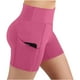 thumbnail image 1 of TaTaai Women's High Waisted Yoga Shorts with Pockets Butt Lifting Scrunch Leggings Stretchy Running Gym Workout Non See Through Tummy Control Gift, 1 of 8