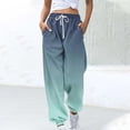 thumbnail image 2 of Capri Sweatpants for Women Casual Lightweight Cropped Jogger Drawstring Workout High Waisted Pants Spring Ladies Comfy Plus Size Trendy Outfits Lightweight Cute Fashion Dressy Clothes, 2 of 5