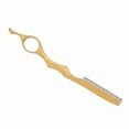 thumbnail image 2 of EXLEAF 2026 New Hair Thinning Razor Professional Hair Styling Trimming Razor Knife Hair Texturizing Cutting Razor Gold, 2 of 7