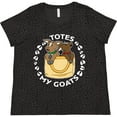 thumbnail image 3 of Inktastic Cute Goats Totes My Goats Women's Plus Size T-Shirt, 3 of 5