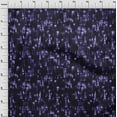 thumbnail image 4 of oneOone Cotton Flex Violet Fabric Abstract Craft Projects Decor Fabric Printed By The Yard 40 Inch Wide, 4 of 5