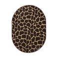 thumbnail image 1 of Furnish My Place Animal Print Rug - 8 ft. x 10 ft. Oval, Giraffe Tall Order, Nylon Rug for Patio, Garden, Hallway, Living Room, 1 of 5