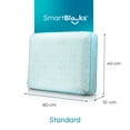 thumbnail image 2 of Almohada Estándar Roomi Smart Blocks Firmeza Media, 2 of 9