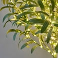 thumbnail image 2 of Lighted Olive Tree Plug-in 4FT 160 Warm White LED Artificial Greenery Tree with Lights for Wedding Christmas Holiday Home Decoration, 2 of 6