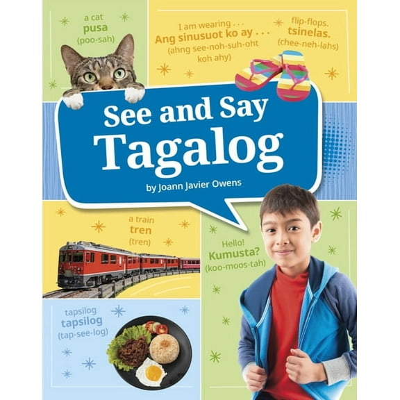 Learn a Language! See and Say Tagalog, (Paperback)
