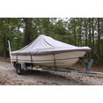 thumbnail image 4 of VORTEX HEAVY DUTY GREY / GRAY CENTER CONSOLE BOAT COVER FOR 16'7" - 17'6" BOAT (FAST SHIPPING - 1 TO 4 BUSINESS DAY DELIVERY), 4 of 9