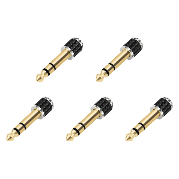 1 Uds. Adaptador Estéreo 1/4 Pulgadas A 1/8 para Amplificador Mezclador Guitarra