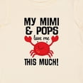 thumbnail image 4 of Inktastic My Mimi and Pops Love Me Boys or Girls Baby T-Shirt, 4 of 5