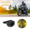 thumbnail image 1 of Soporte de montaje de focos ajustable para soporte de faro LED modificado para motocicleta (negro) (1 pieza) ShuxiuWang 8390613416322, 1 of 1