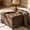 Square Coffee, variant on HIUU 30" Dark Gray Square Ottoman with Storage,Upholstered Ottoman Coffee Table with Nailhead Trim Design,Accent Foot Stool with Reversible Tray Top,Storage Ottomans for Living Room