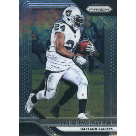 - 2018 Panini Prizm #48 Marshawn Lynch Oakland Raiders Football Card