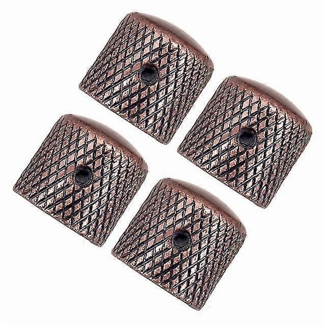 Metal Guitar T Volume Knob Potentiometer Hat Cap Guitar S Push Knob With Hole Guitarra Accessories