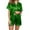 Green, variant on Nmnitkp Pajamas for Women Set Soft and Friendly Skin Womens Silk Satin Pajamas Healthy Quality Fabric Pajama Set Short Sleeve Loungewear Two-Piece Sleepwear Button-Down Pj Set S-XXL