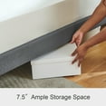 thumbnail image 4 of HAIIDE Queen Size bed Frame with Fabric Upholstered Headboard,Light Gray, Easy Assembly, 4 of 8