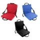 thumbnail image 3 of Eigraketly Cojín plegable con soporte para la espalda, herramientas para acampar al aire libre en interiores, asiento de canoa multicolor, Kayak, pesca, carpas Rojo Eigraketly OD027491-01, 3 of 6