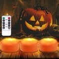 thumbnail image 1 of Calabaza De Halloween Con Temporizador De Control Remoto Con Pilas Led Calabaza Linterna Luz Decoración De Halloween Advancent HA043785-01, 1 of 6