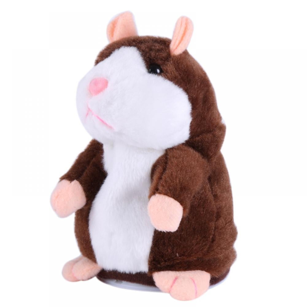 Electric Talking Plush Cartoon Hamster Interesting Kids Interactive Toys Gifts 