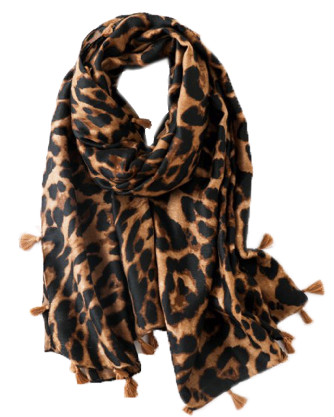 Women's Fashion Scarves Pretty Pink patter tassel shawl Cotton soft scarf 35"*71 