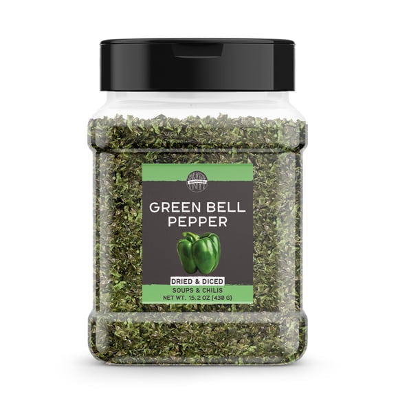 Birch & Meadow Diced Green Bell Pepper, 15.2 oz, Cut & Dried, Soups & Chilis, Fresh Taste