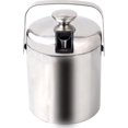 thumbnail image 4 of 1.2l Double Tier Ice Cube Tray Stainless Steel Ice Bucket Ice Bucket With Lidice Bucket Ice Clip Slant Beer Bucket Cup, 4 of 5