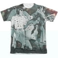 thumbnail image 2 of Elvis Now Playing (Front Back Print) Mens Sublimation Poly Cotton Shirt, 2 of 4