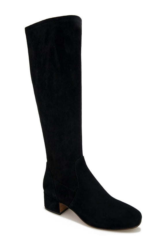by Kenneth Cole Womens Ella Stretch Boot Leather Knee-High Boots