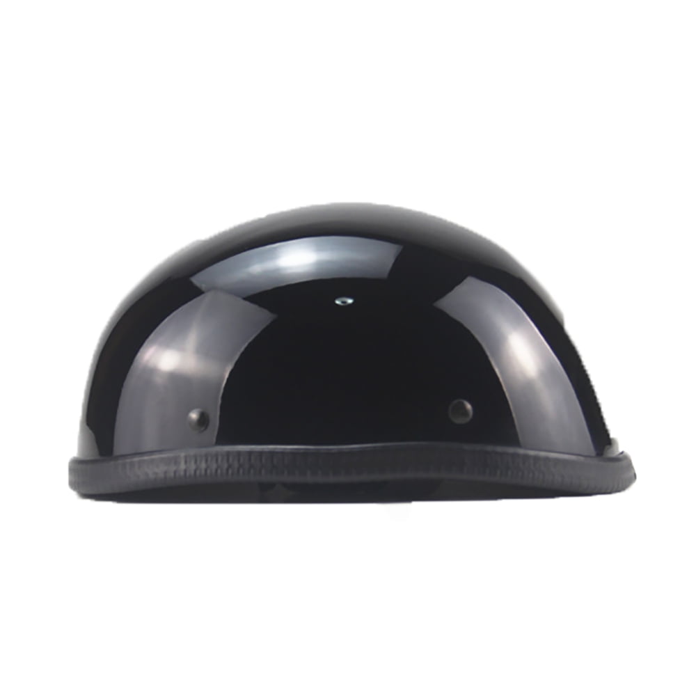 Zyutaosan Lightest Motorcycle Flat Dot Beanie Helmet Half Helmet Cap For Skid Scooter Chopper