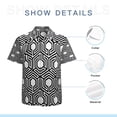 thumbnail image 7 of High Quality Hawaiian Shirts for Men Short Sleeve Aloha Beach Shirt Floral Summer Casual Button Down Shirts Blouses 7ZSEEZ, 7 of 7