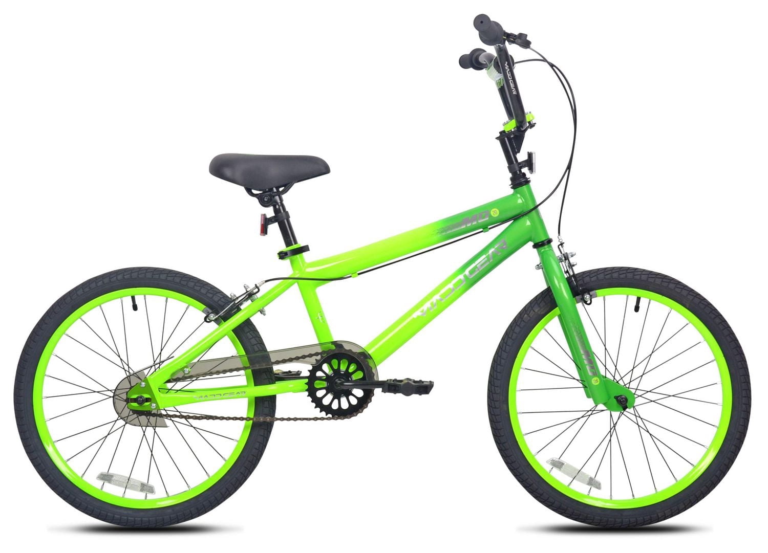 Vélo BMX Madd Gear 20 po pour garçons - Vert - 5 à 9