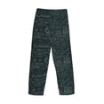 thumbnail image 3 of Lsque Chemical Print Men's Pajama Pants, Lounge Pant - Comfortable Home Wear,Elastic Waistband, Stylish Design-Large, 3 of 9