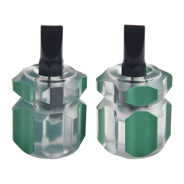 2 Pcs Petit Tournevis Plat /vis Croisé Outils de Réparation