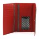thumbnail image 3 of Eastern Counties Leather - Monedero/Cartera Connie Diseño Estampado de Serpiente de Cuero (Rojo, Negro), 3 of 3