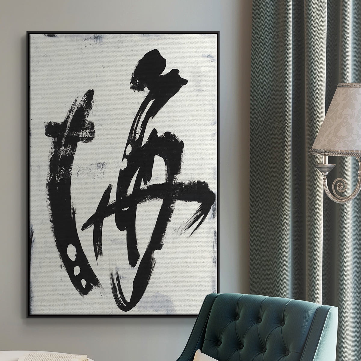 Treasure Map Framed Premium Gallery Wrapped Canvas - Ready to Hang