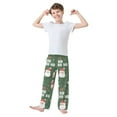 thumbnail image 2 of FORMRS Boys Pajama Pants with Pockets Size 11-12Y Kids Lounge Sleep Bottoms, Christmas Santa, 2 of 8