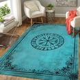thumbnail image 7 of Viking Room Rectangle Area Rug – Machine Washable, Soft – Modern Home Decor Carpet – Non-Slip Backing – Soft Low-Pile – Durable & Fade-Resistant – Easy Care, Non-Shedding, 7 of 7