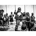 thumbnail image 2 of Vidak, Vedran 24x19 White Modern Wood Framed Museum Art Print Titled - Childrens Playground, 2 of 4