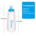 thumbnail image 2 of Botella de agua plegable de 300ml, frasco blando sin BPA, botella de agua de hidratación para correr, senderismo, ciclismo, escalada, paquete de hidratación, 2 of 8