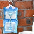 thumbnail image 4 of Moisture Absorbers Packets, Dehumidifier Bags for Closet, Damp Rid Hanging Bag, Unscented Hanging Humidity Absorber in Wardrobes, Bedrooms, Bathrooms, 1 Pcs, 13.8x6.3", 4 of 6